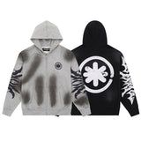 Lost intricacy Hoodie rhinestones