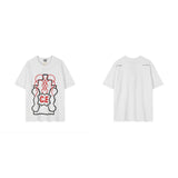 C.e t shirts printing pattern round neck pullover short sleeve men and women