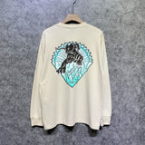 Amiri long sleeve shirts black panther printing
