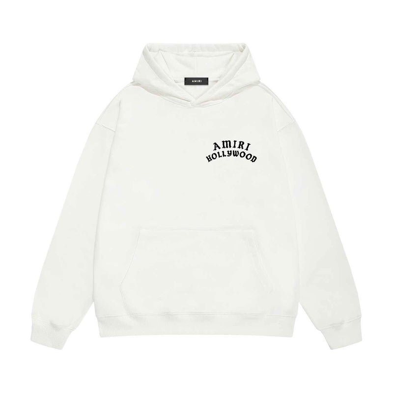 Amiri hoodie hollywood pure letterprinting