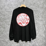 Amiri long sleeve shirts circle sketch printing
