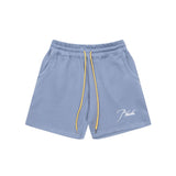 Rhude Shorts Micro-standard embroidered tether casual shorts beach sweatpants