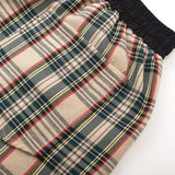 Rhude Shorts Casual Sports Mesh Checked Shorts Elastic Beach Pants