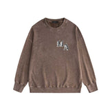 Amiri washed sweatshirt MA printed washed old