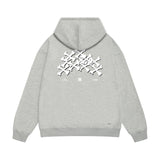 Amiri hoodie skeleton letterprinting