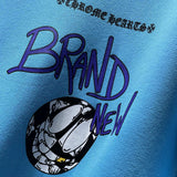 Chh Chrome Hearts Hoodie Autumn/Winter Sanskrit Alphabet Graffiti Embroidery Mouth Print Casual Loose Hooded Sweater