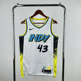 NBA Jerseys Season 25, Pacers, City Edition No. 43, Sylkham
