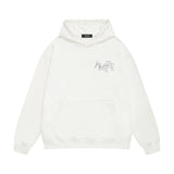 Amiri hoodie overlapping letter print
