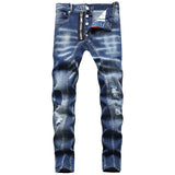 DSQ Jeans Ripped Stretch Jeans