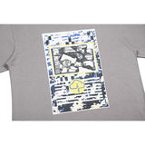C.e t shirts creative geometric pattern round neck short sleeve men and women