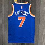 NBA Jerseys 75th Anniversary, Knicks, Blue 7, Anthony