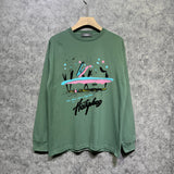 Amiri long sleeve shirts hollywood rainbow printing