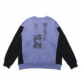 C.e. sweatshirt - autumn/winter c.e. creative character letter graphic color block crewneck sweatshirt - wholesale