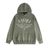 Amiri washed hoodie little spider la&xa washed distressed printing
