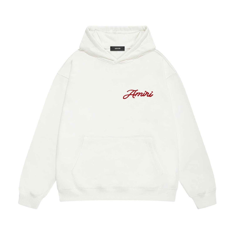 Amiri hoodie mottled pegasus print