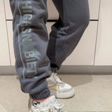 Bathing Ape Pan Embroidered Star Casual Trousers Tethered Casual Tights Sweatpants