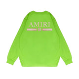 Amiri long sleeve shirts crayon horizontal strip printing