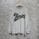 Amiri long sleeve shirts elegant letterprinting