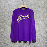 Amiri long sleeve shirts ye manletterprinting