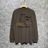 Amiri long sleeve shirts billiard sketch printing