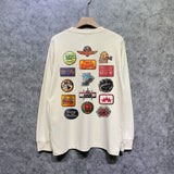Amiri long sleeve shirts multi-chapter printing
