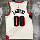 NBA Jerseys 21 season, Blazers, home, White 00, Anthony