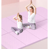 Yoga Mat Folding Home Fitness Floor Mat Non-slip Storage Double Yoga Mat