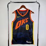NBA Jerseys 24 season, Thunder, City Edition No. 0, Westbrook