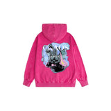Amiri washed hoodie kedron printing