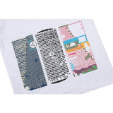 C.e t shirts creative geometric pattern round neck pullover short sleeve for men and women