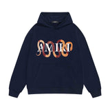 Amiri hoodie gold snake print