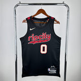NBA Jerseys 24 season, Blazers, City Edition No. 0, Lillard