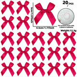 Themed Party Supplies Polyester Mini Handmade Bows – Coquette Theme Party Decorations & Gift Box Accessories