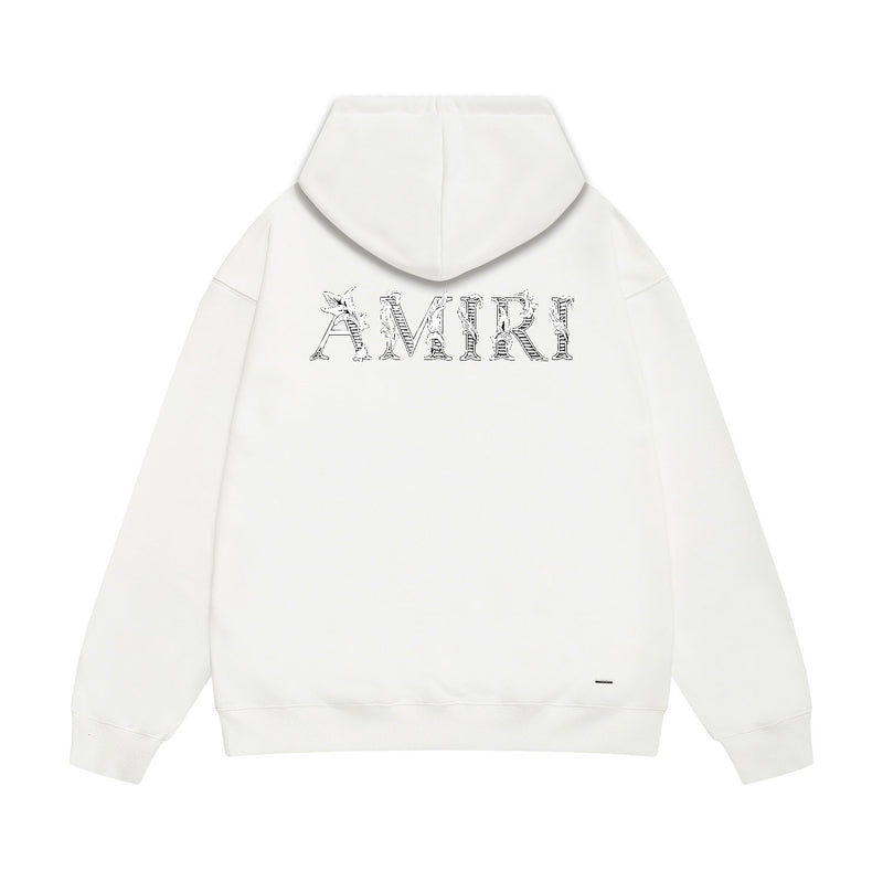 Amiri hoodie with japanese kanji print