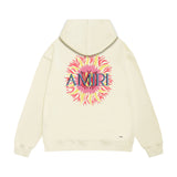Amiri hoodie colorful sun print