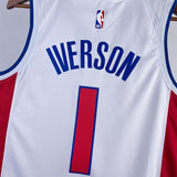 NBA Jerseys 23, Pistons, White 1, Iverson