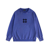 Amiri washed sweatshirt small letter group print washed old
