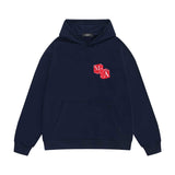 Amiri hoodie red dice printing