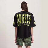 Palm Angels T Shirts Coconut Letter Logo Short Sleeve T-Shirt