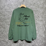 Amiri long sleeve shirts billiard sketch printing