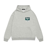 Amiri hoodie flower diamond nameplate printing