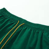 Rhude Shorts Alphabet Print Casual Sports Shorts, Elastic Beach Shorts