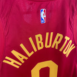 NBA Jerseys Season 19, Pacers, Retro, Red 0, Halliburton
