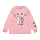 Men's long sleeve retro streetwear sports jersey design - men's cutout style