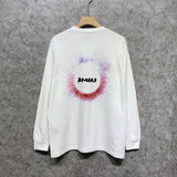 Amiri long sleeve shirts splash color ring printing