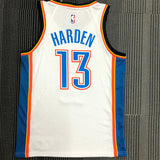 NBA Jerseys Thunder, White 13, Harden