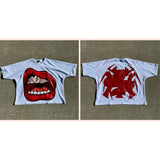 Street Unisex T-shirt Y2K Street Hip Hop T-shirt