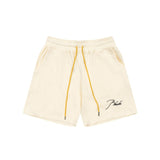 Rhude Shorts Micro-standard embroidered tether casual shorts beach sweatpants