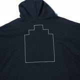 C.e hoodie spring and autumn c.e deep navy embroider rubik's cube hooded sweatshirt