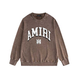 Amiri washed sweatshirt spider projection print washed old